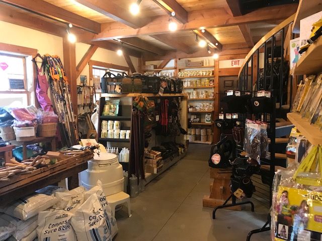 All types of woodworking tools are for sale in the shop at the Shelter Institute in Maine.