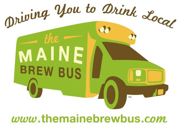 Logo for the Maine Brew Bus